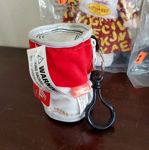 NWT Campbell's Soup Kids Plush Lot. 2001. Alphabet Kids and Soup Can. - Picture 3 of 4